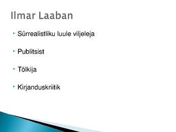 Ilmar Laaban #2