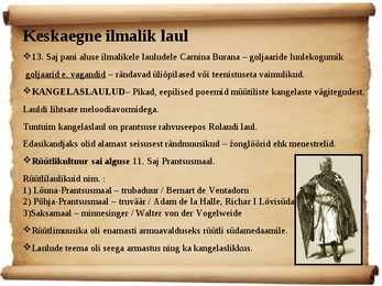 Keskaeg #6