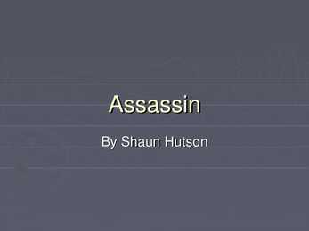 Assassin-esitlus