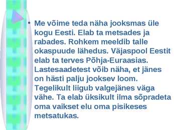Valgejänes #3