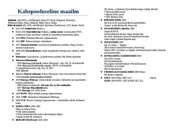 Kahepooluseline maailm