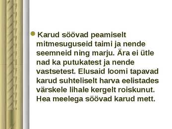 Pruunkaru #7