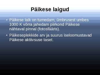 Päike #6