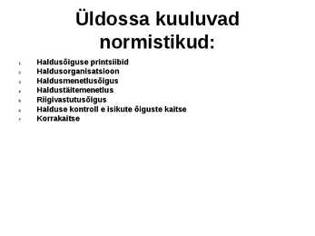 Haldusprotsess #12