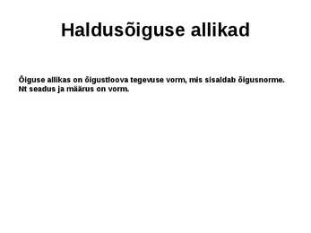 Haldusprotsess #15