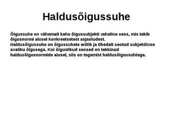 Haldusprotsess #23