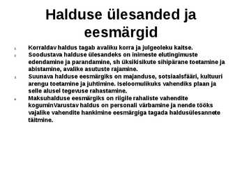 Haldusprotsess #4