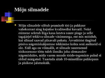 Arvuti ja tervis #4