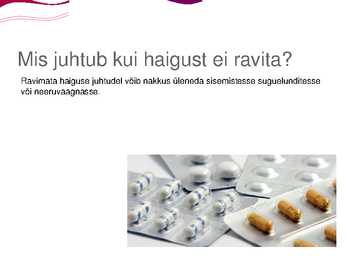 Esitlus - suguhaigus trihhomonoos #9