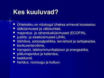 Euroopa Liidu Nõukogu #3