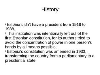 President of Estonia #5
