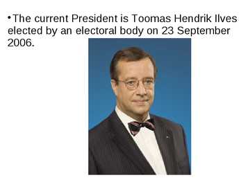 President of Estonia #10