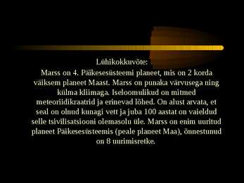 Planeet Marss #9