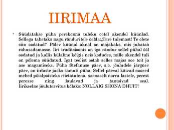 Jõulukombeid üle maailma #16