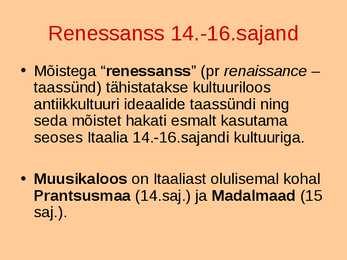 Renessanss #2