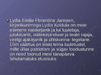 L-Koidula #2