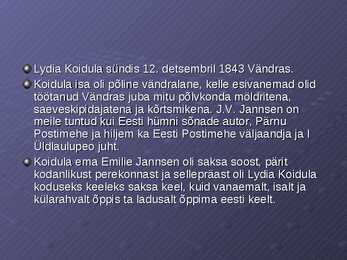 L-Koidula #3