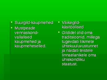 Linnad ja kaubandus keskajal Eestis #5