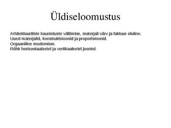 20-sajandi I pool arhitektuuris #3