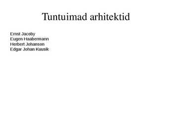 20-sajandi I pool arhitektuuris #21