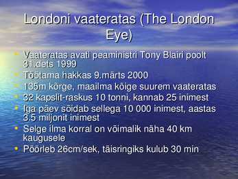 Slideshow-Vaatamisväärsused Londonis #11