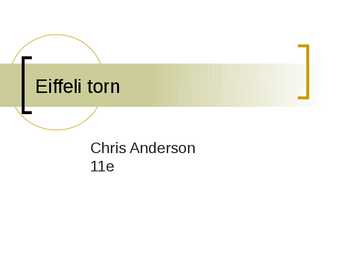 Eiffeli torn