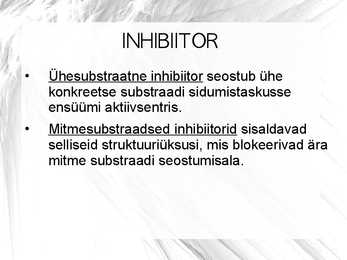 Inhibiitorid #3