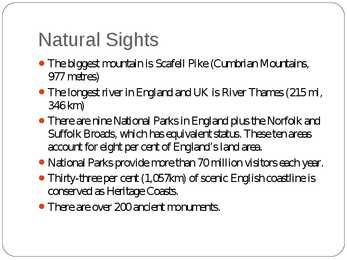 Famous people and sights of England #7