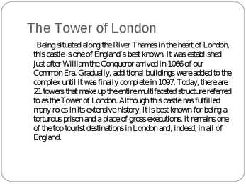 Famous people and sights of England #10
