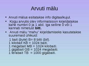 Arvuti mõju tervisele #12