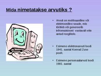 Arvuti mõju tervisele #3