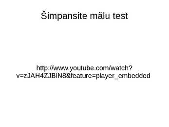 Mälu #7