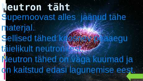 Tähe elu #7