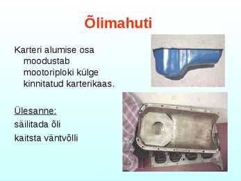 Õlitussüsteem 1 osa #11