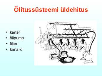 Õlitussüsteem 1 osa #3
