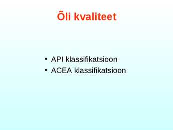 Õlitussüsteem 1 osa #23