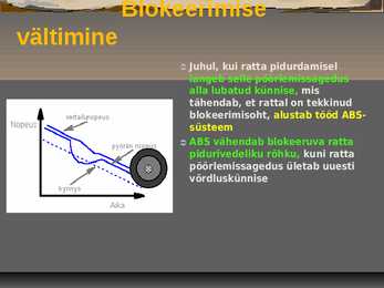 Auto juhitavus ja ABS #13