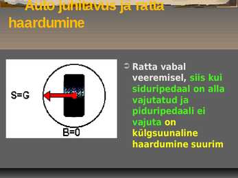 Auto juhitavus ja ABS #5
