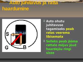 Auto juhitavus ja ABS #6
