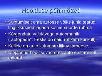 Autode hooldus- ja remondisüsteem #21