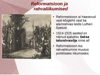 Reformatsioon #8