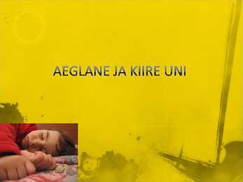 Aeglane ja kiire uni