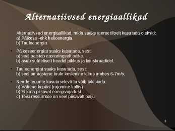 Liibüa ülevaade #8