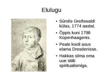 Casper David Friedrich presentatsioon #2