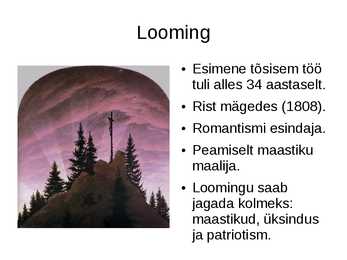 Casper David Friedrich presentatsioon #3