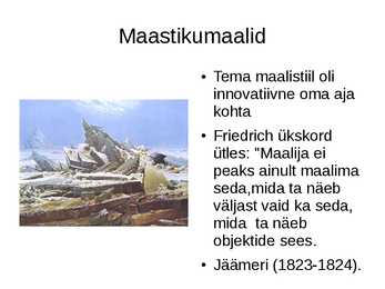 Casper David Friedrich presentatsioon #4