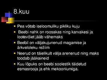 Raseduse kulg #16