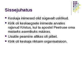 Keskaegne kirik #2