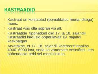 Suubritannia ettekanne #3