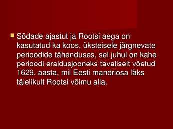 Eesti ajalugu #18